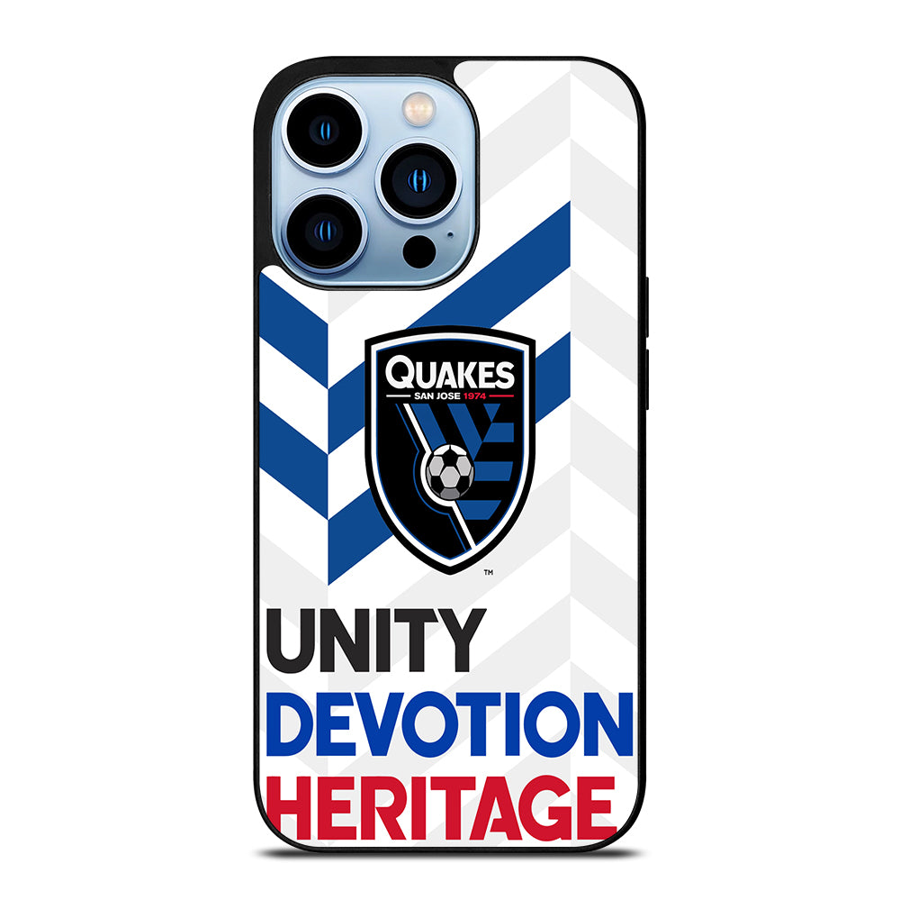 SAN JOSE EARTHQUAKES LOGO iPhone 13 Pro Max Case Cover
