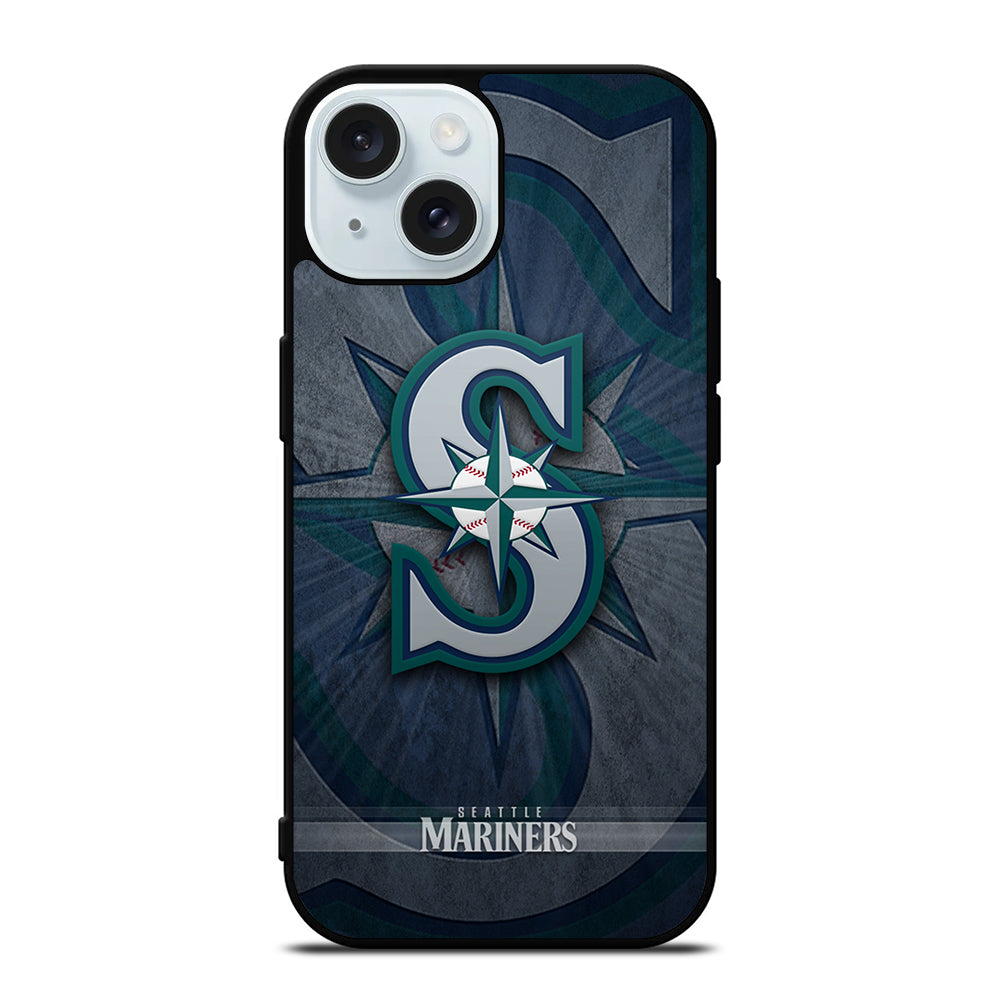 SEATTLE MARINERS MLB LOGO 1 iPhone 15 Case Cover