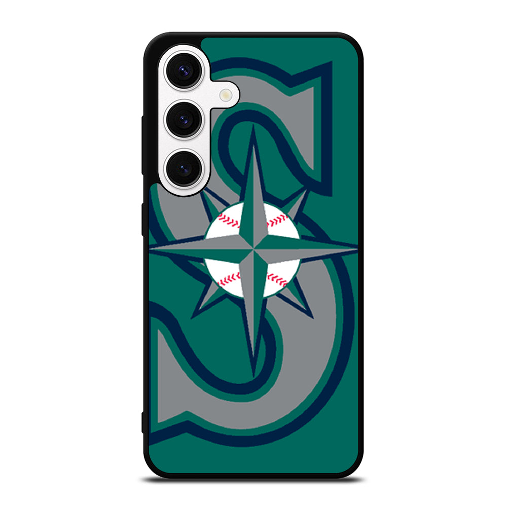 SEATTLE MARINERS MLB LOGO 3 Samsung Galaxy S24 Case Cover
