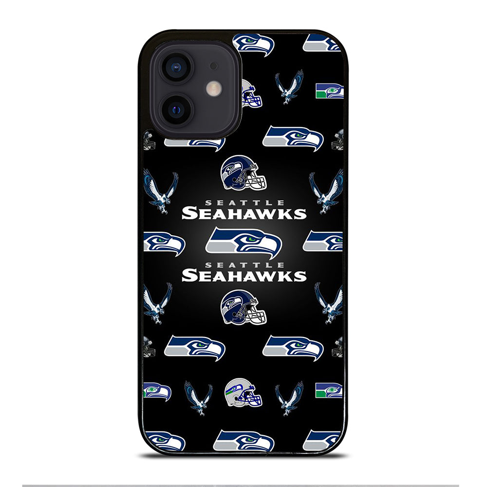 SEATTLE SEAHAWKS PATTERN iPhone 12 Mini Case Cover