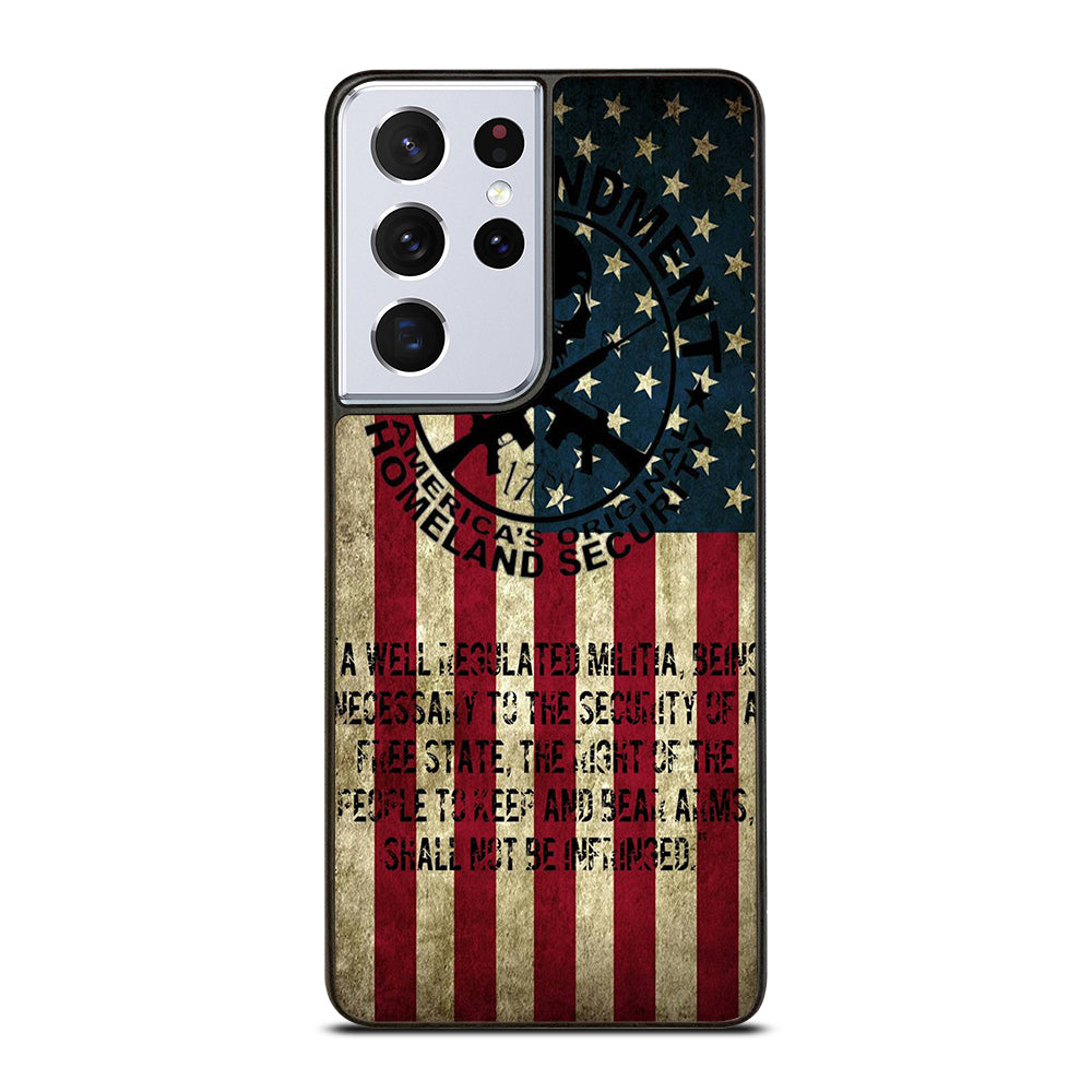SECOND AMENDMENT AMERICAN GUN 3 Samsung Galaxy S21 Ultra Case Cover