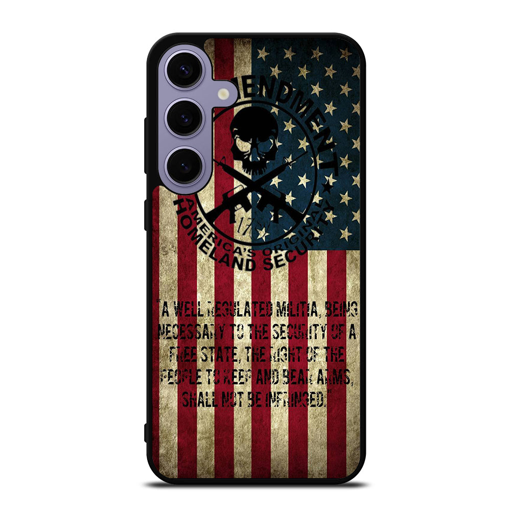 SECOND AMENDMENT AMERICAN GUN 3 Samsung Galaxy S24 Plus Case Cover