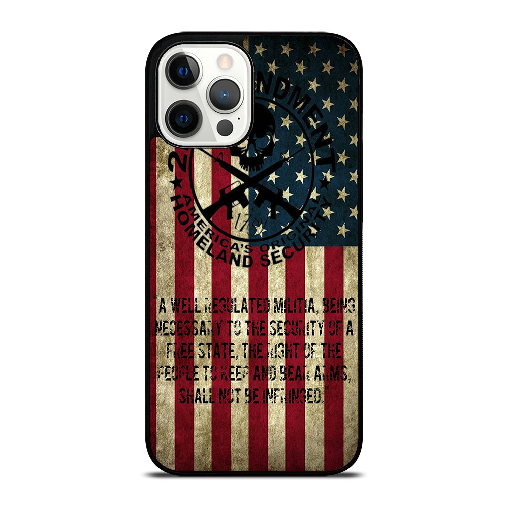 SECOND AMENDMENT AMERICAN GUN 3 iPhone 12 Pro Max Case Cover