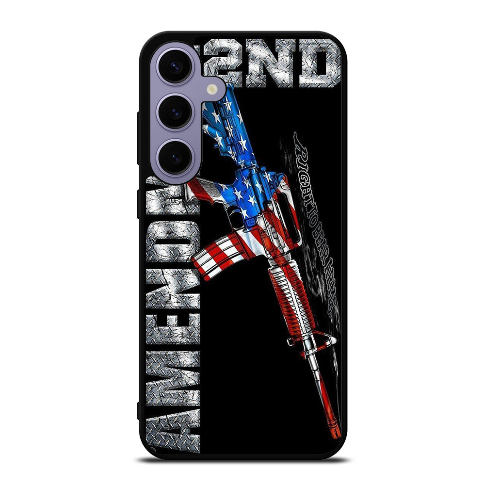 SECOND AMENDMENT AMERICAN GUN LOGO 2 Samsung Galaxy S24 Plus Case Cover