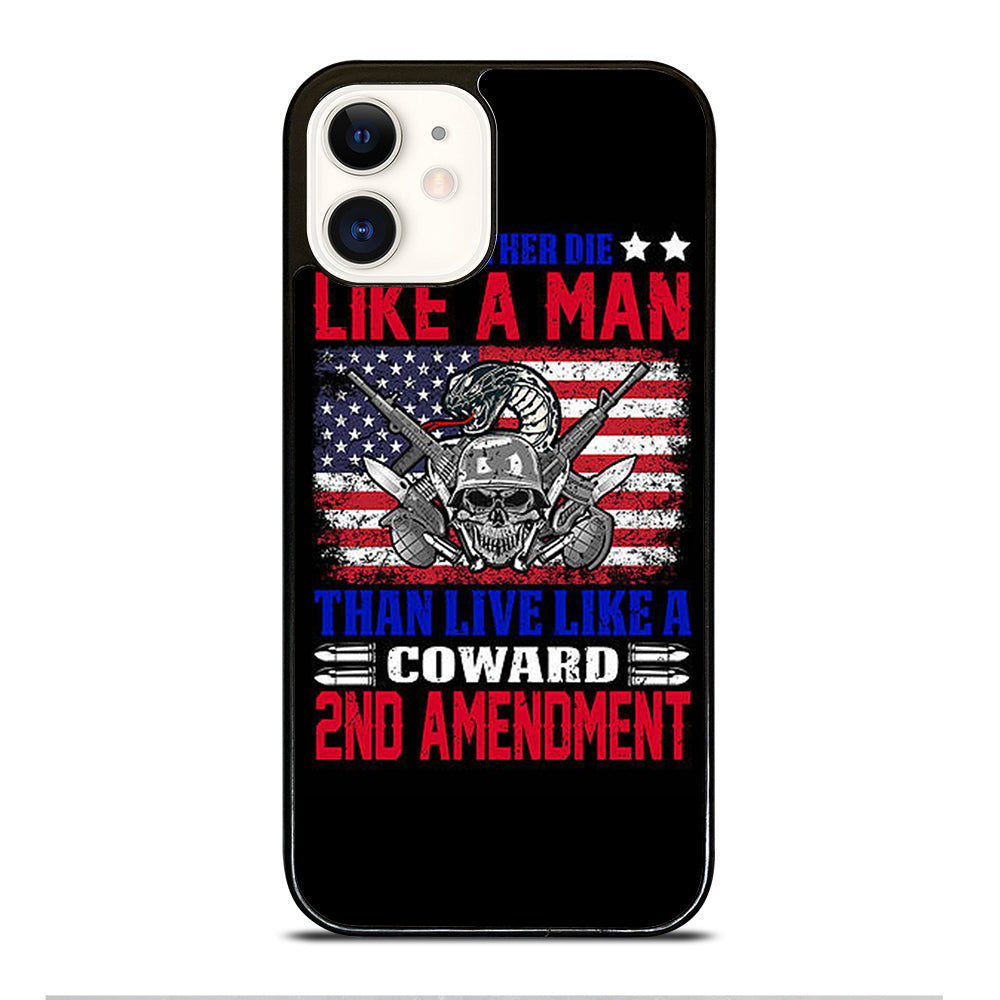 SECOND AMENDMENT LOGO 3 iPhone 12 Case Cover