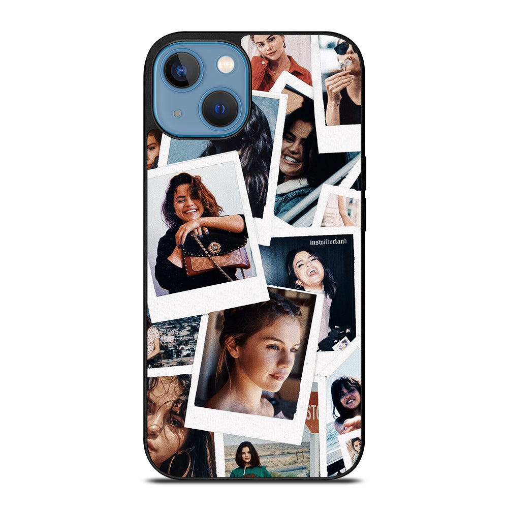 SELENA GOMEZ SINGER COLLAGE iPhone 13 Case Cover