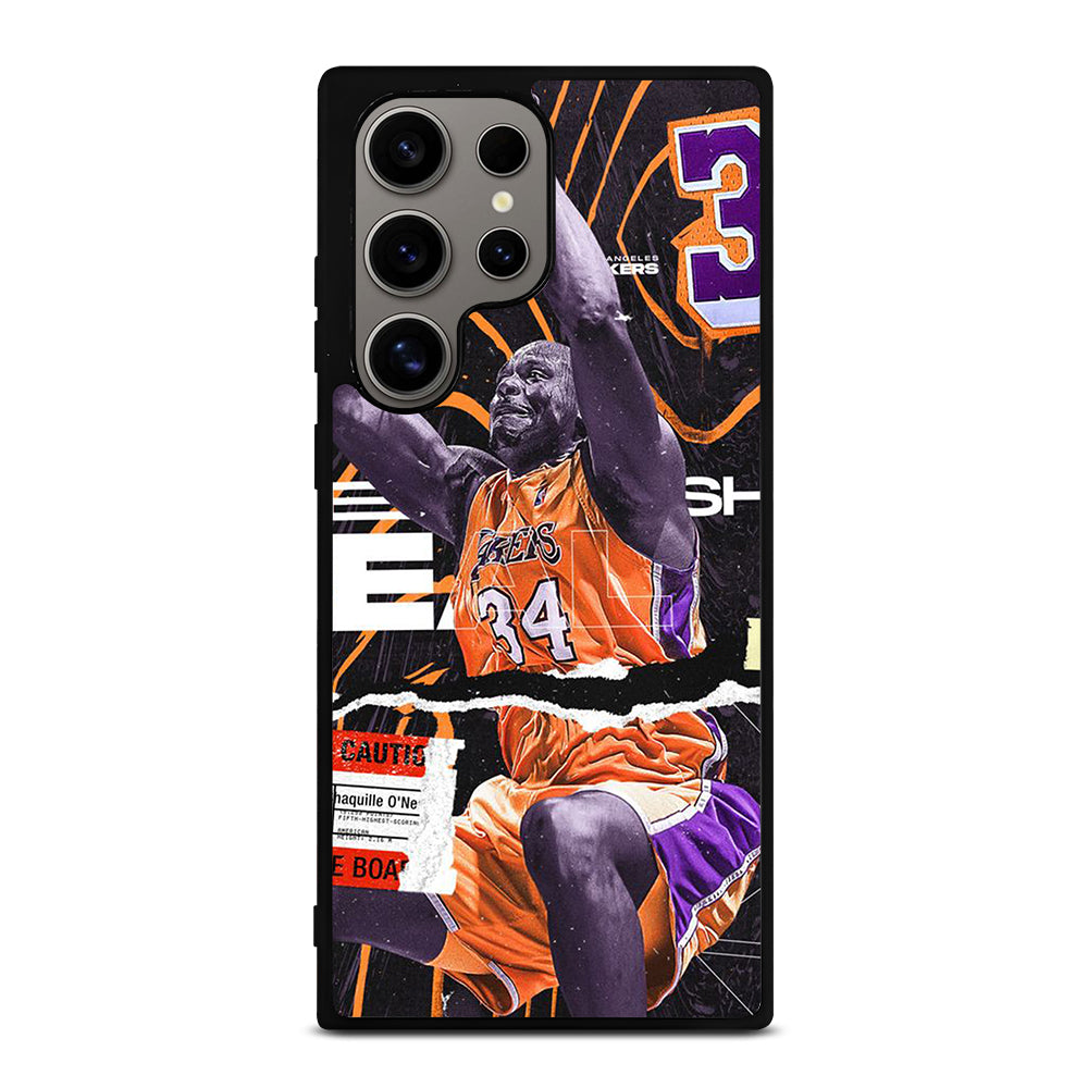 SHAQUILLE O'NEAL 34 LA LAKERS NBA BASKETBALL Samsung Galaxy S24 Ultra Case Cover