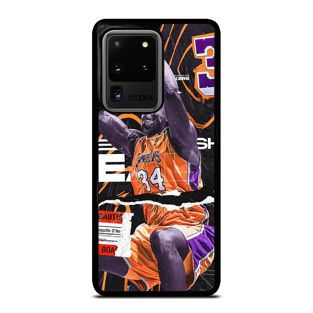 SHAQUILLE O'NEAL 34 LA LAKERS NBA BASKETBALL Samsung Galaxy S20 Ultra Case Cover