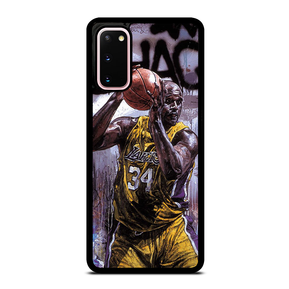 SHAQUILLE O'NEAL LA LAKERS ART Samsung Galaxy S20 Case Cover