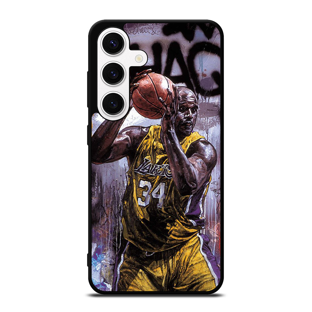 SHAQUILLE O'NEAL LA LAKERS ART Samsung Galaxy S24 Case Cover