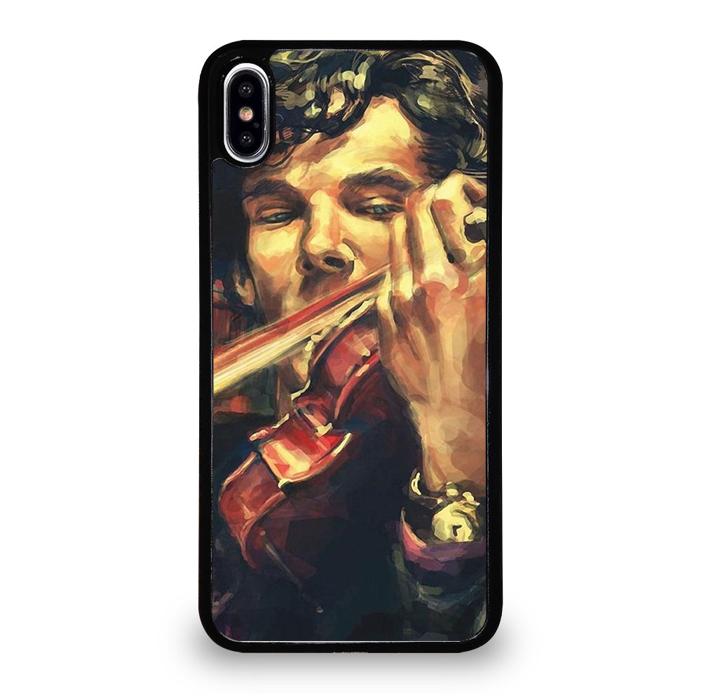 SHERLOCK HOLMES ART iPhone XS Max Case Cover