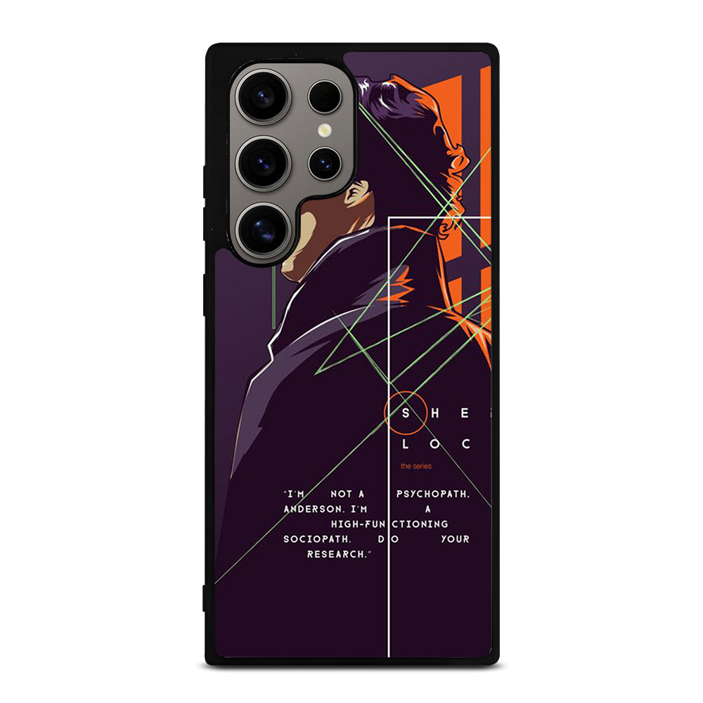 SHERLOCK HOLMES CARTOON Samsung Galaxy S24 Ultra Case Cover