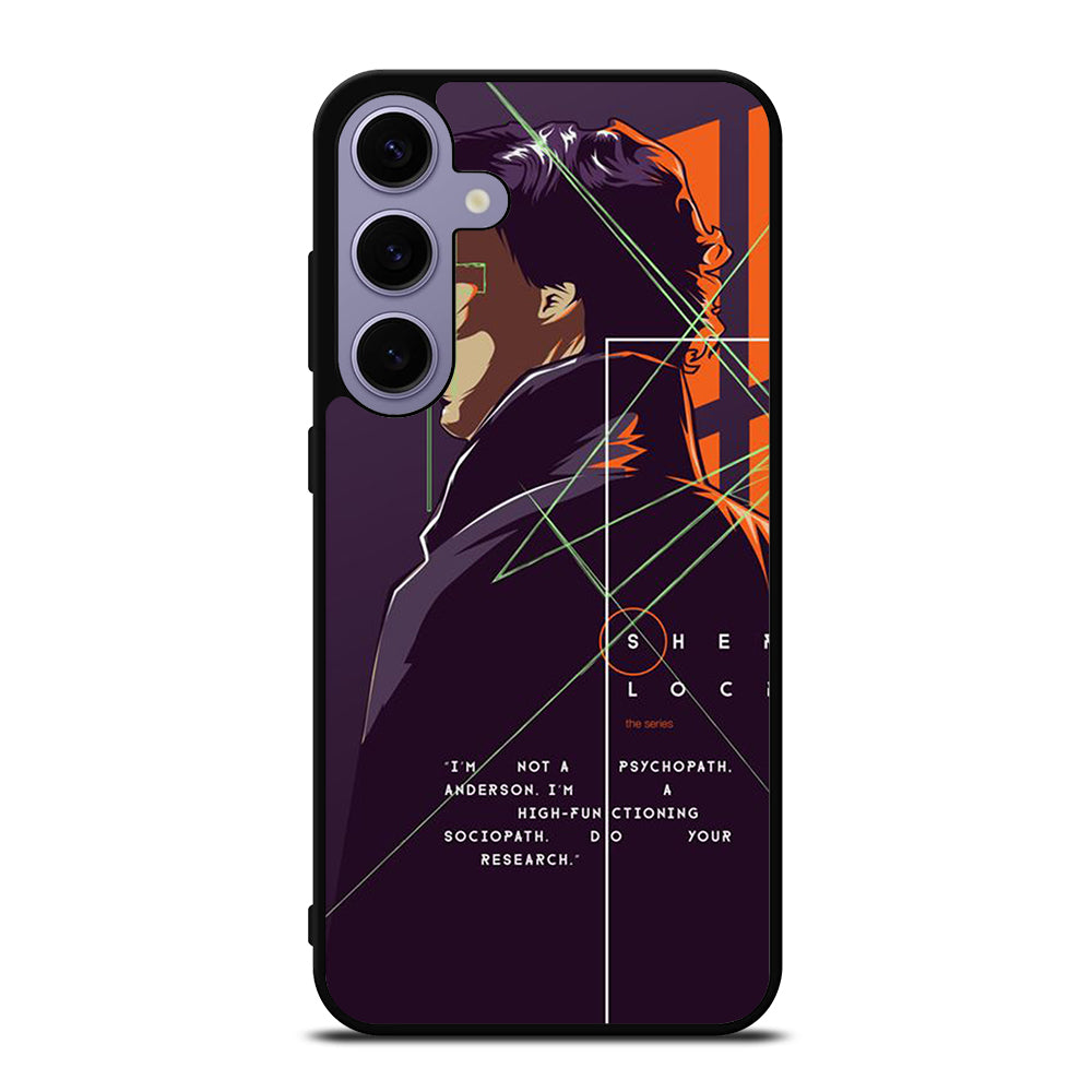 SHERLOCK HOLMES CARTOON Samsung Galaxy S24 Plus Case Cover