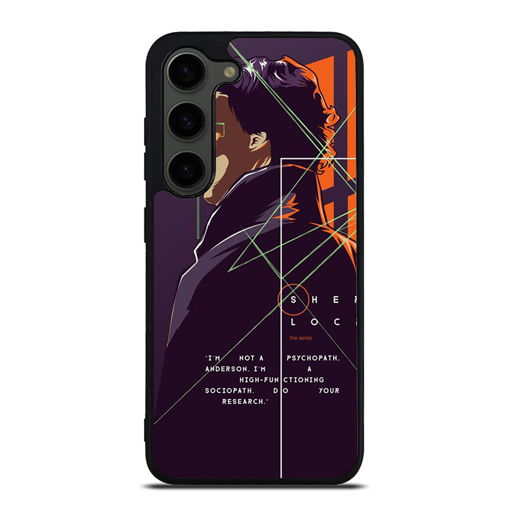 SHERLOCK HOLMES CARTOON Samsung Galaxy S23 Plus Case Cover