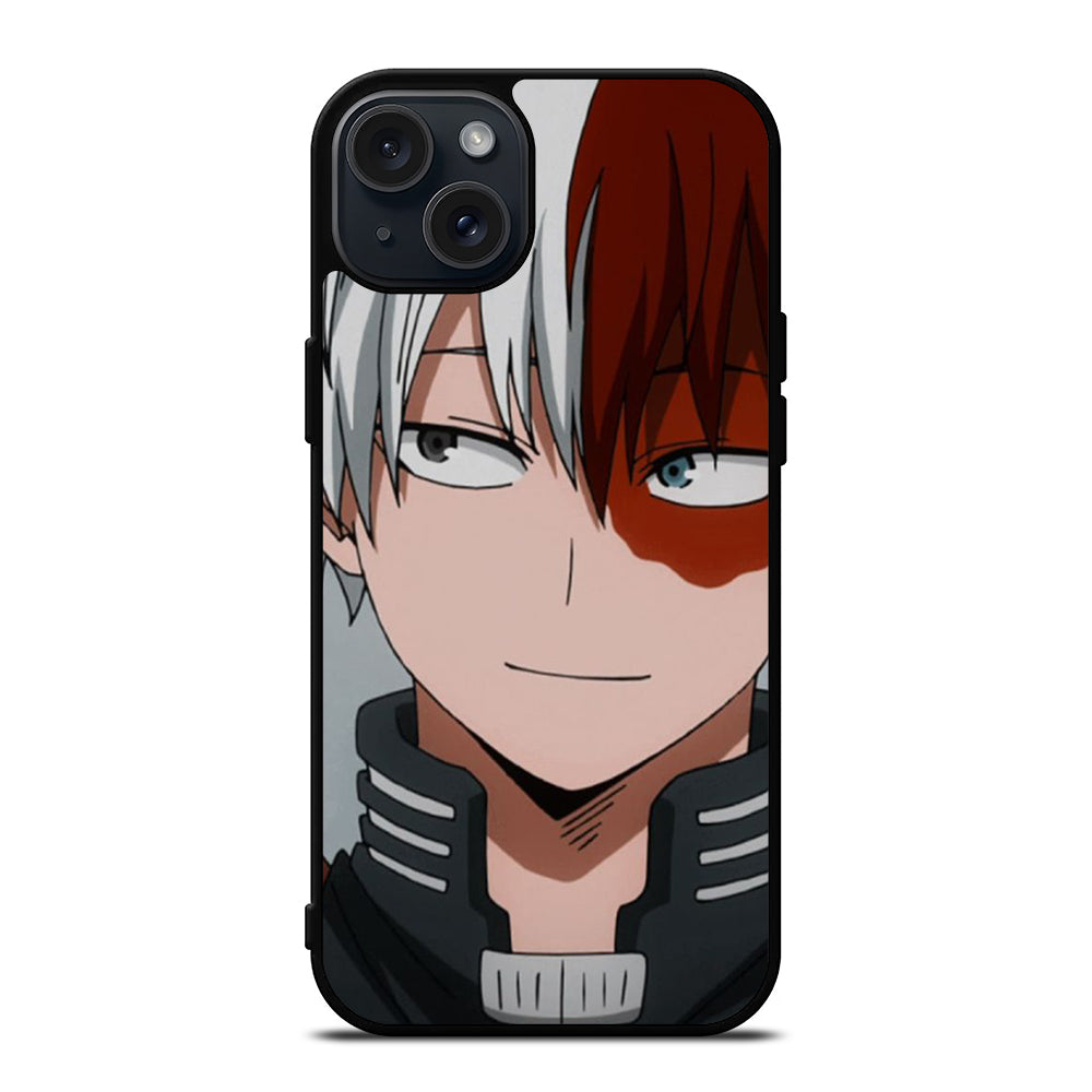 SHOTO TODOROKI COOL FACE MY HERO ACADEMIA iPhone 15 Plus Case Cover