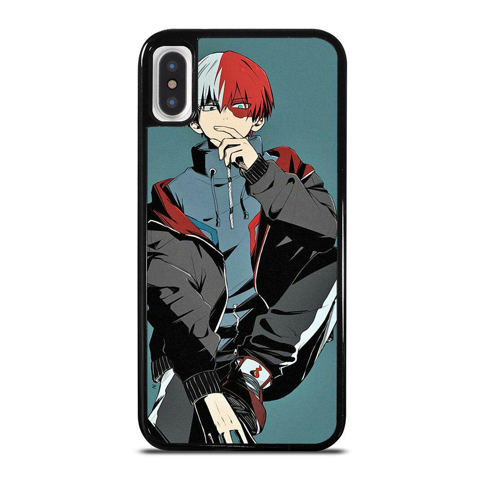 SHOTO TODOROKI COOL MY HERO ACADEMIA ANIME iPhone X / XS Case Cover