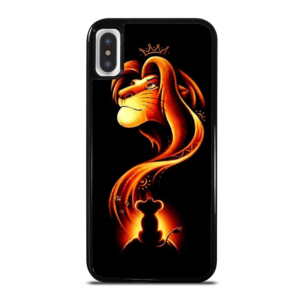 SIMBA LION KING DISNEY CARTOON iPhone X / XS Case Cover