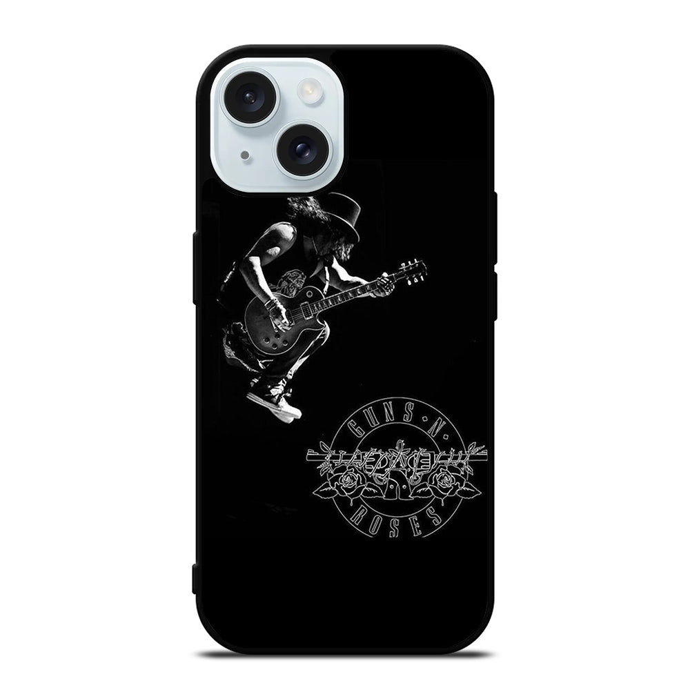 SLASH G N R ROCK BAND 2 iPhone 15 Case Cover