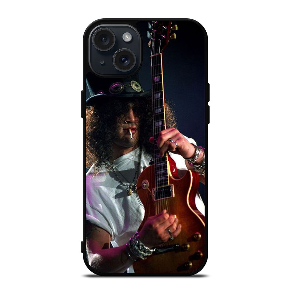 SLASH G N R ROCK BAND 3 iPhone 15 Plus Case Cover