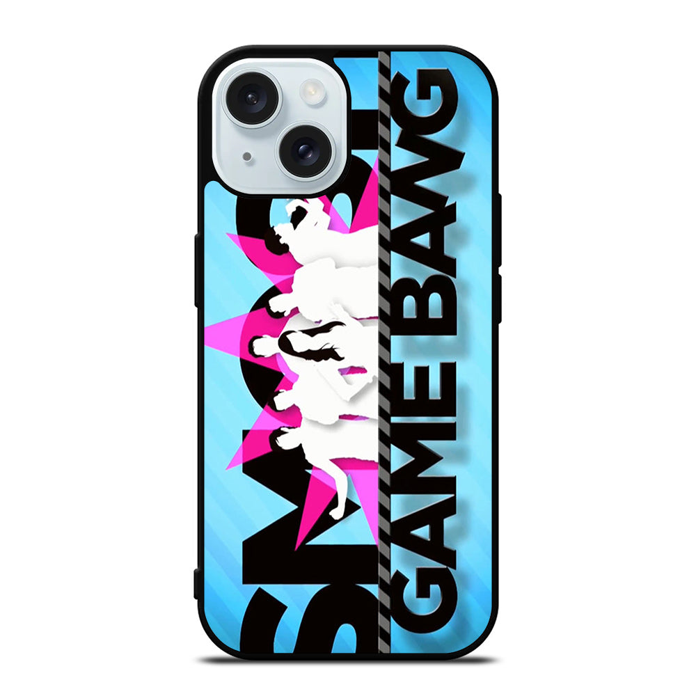 SMOSH LOGO GAMES BANG iPhone 15 Case Cover