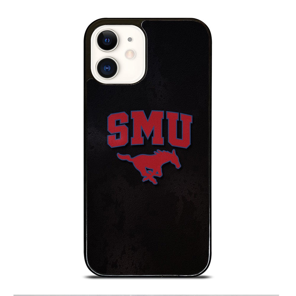 SMU MUSTANGS NFL LOGO iPhone 12 Case Cover