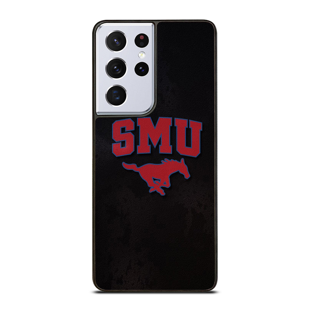 SMU MUSTANGS NFL LOGO Samsung Galaxy S21 Ultra Case Cover
