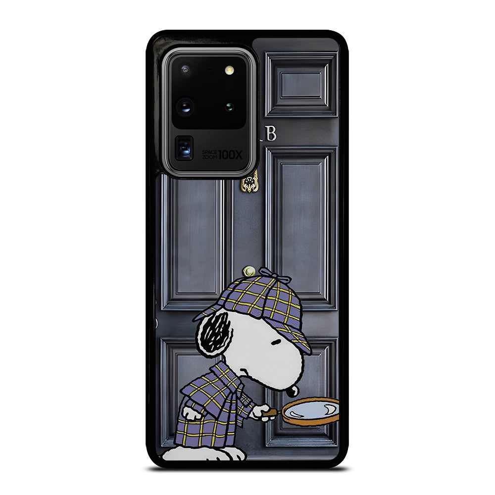 SNOOPY DOG DETECTIVE Samsung Galaxy S20 Ultra Case Cover