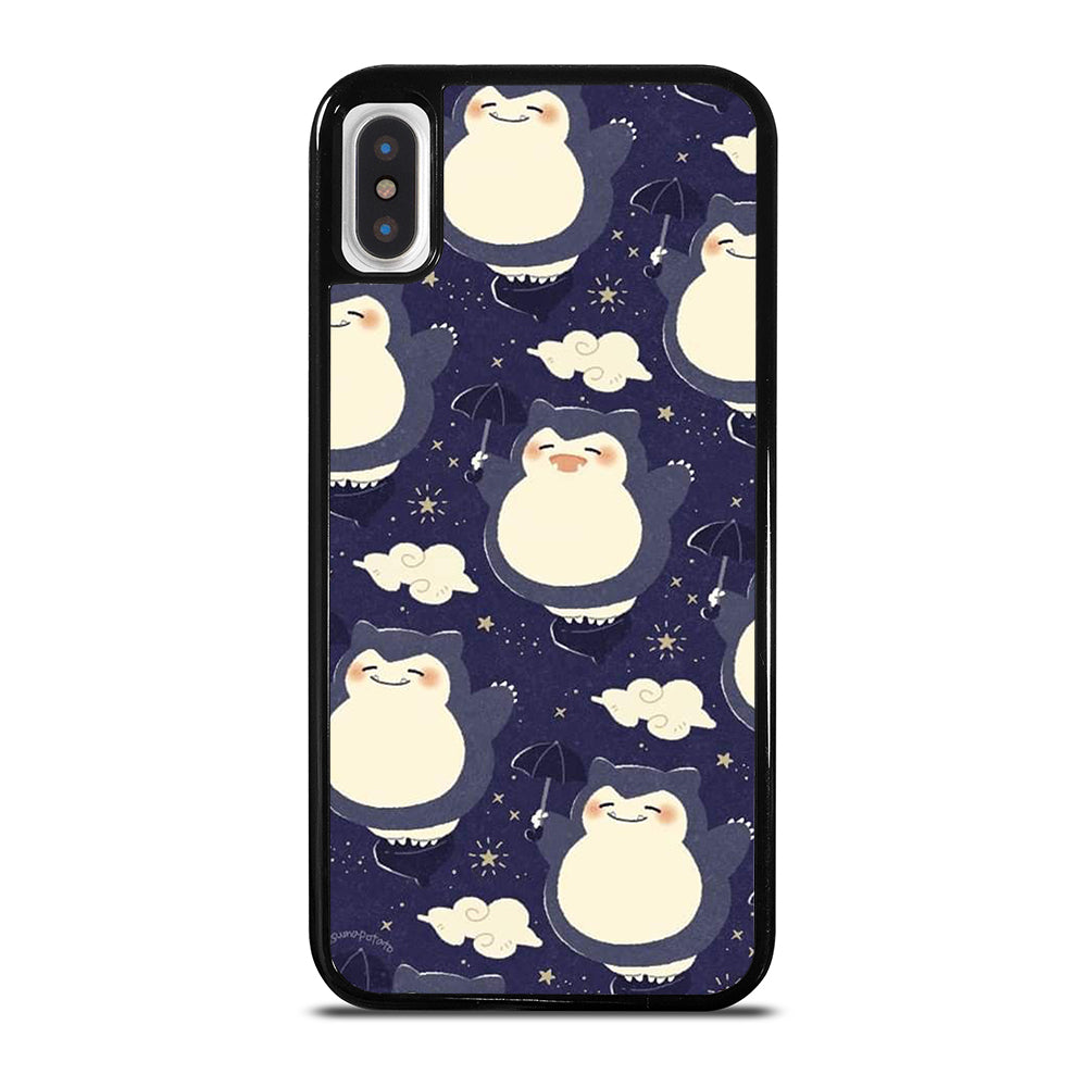 SNORLAX CUTE POKEMON COLLAGE iPhone X / XS Case Cover