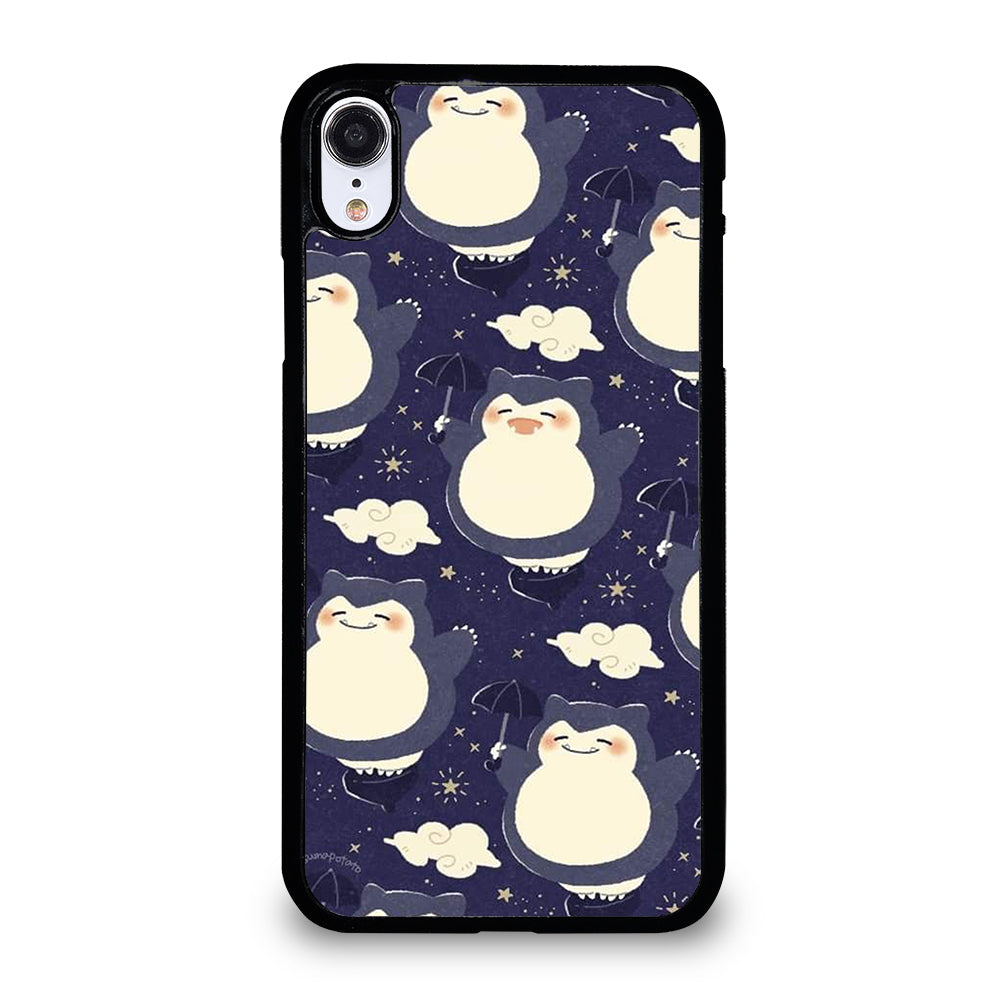 SNORLAX CUTE POKEMON COLLAGE iPhone XR Case Cover