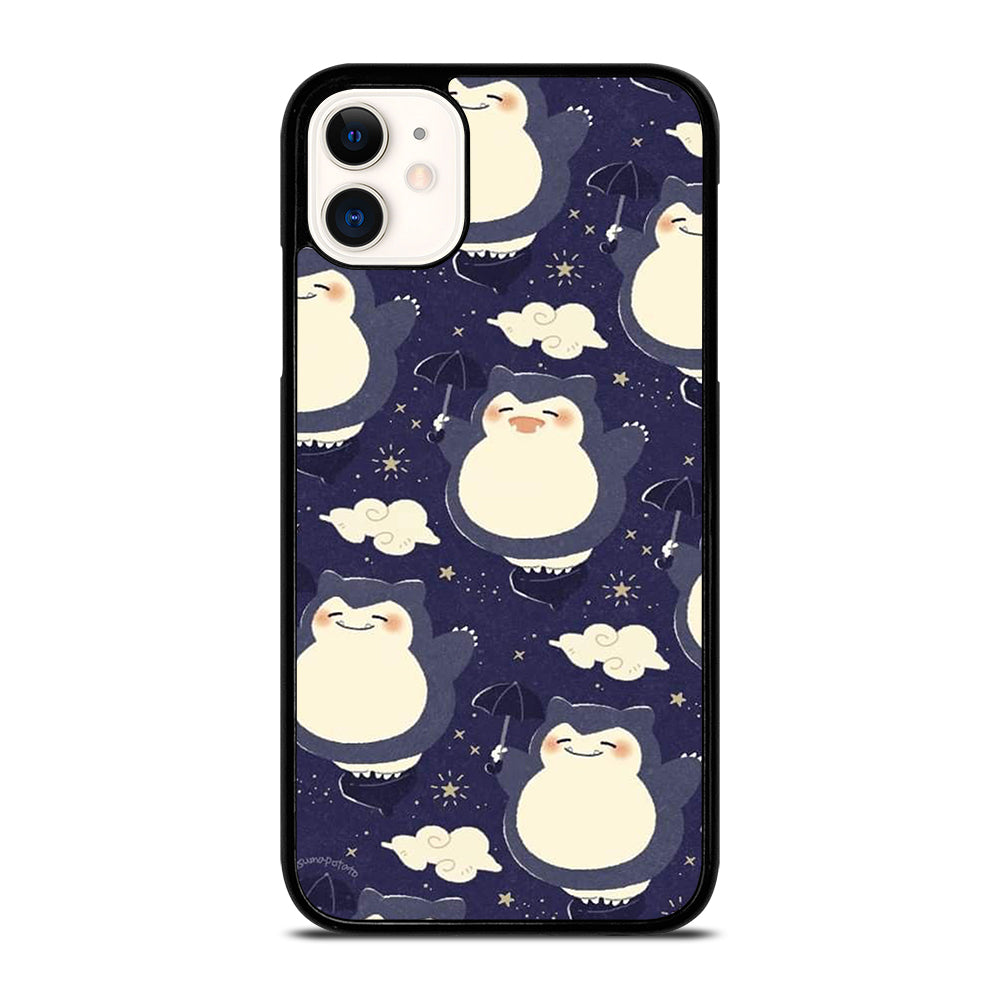SNORLAX CUTE POKEMON COLLAGE iPhone 11 Case Cover