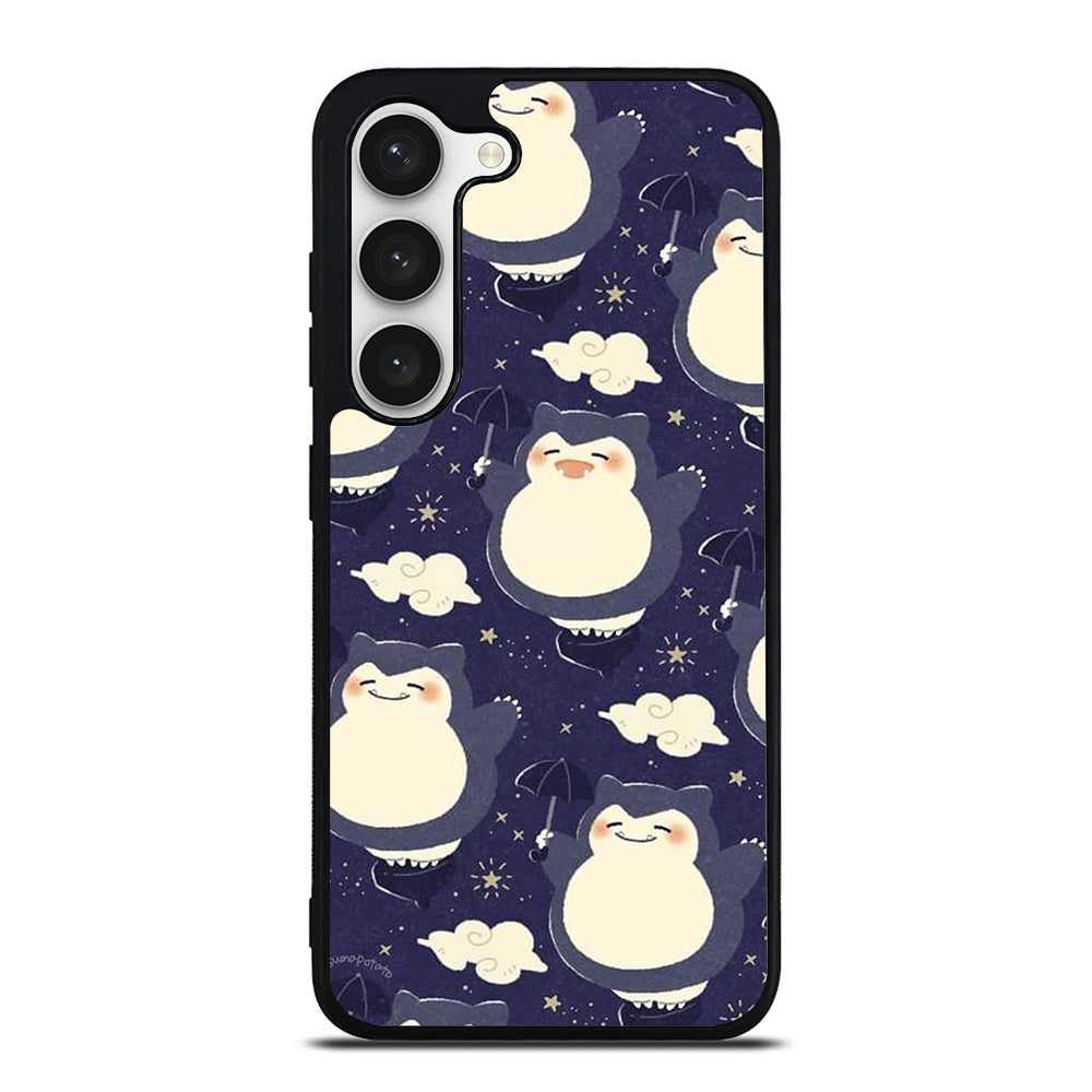 SNORLAX CUTE POKEMON COLLAGE Samsung Galaxy S23 Case Cover