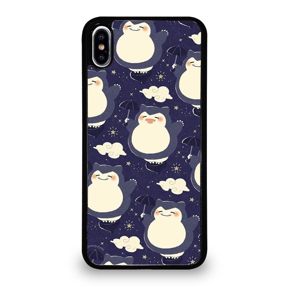 SNORLAX CUTE POKEMON COLLAGE iPhone XS Max Case Cover