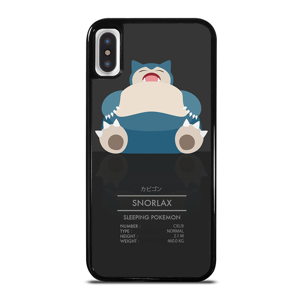 SNORLAX CUTE POKEMON iPhone X / XS Case Cover