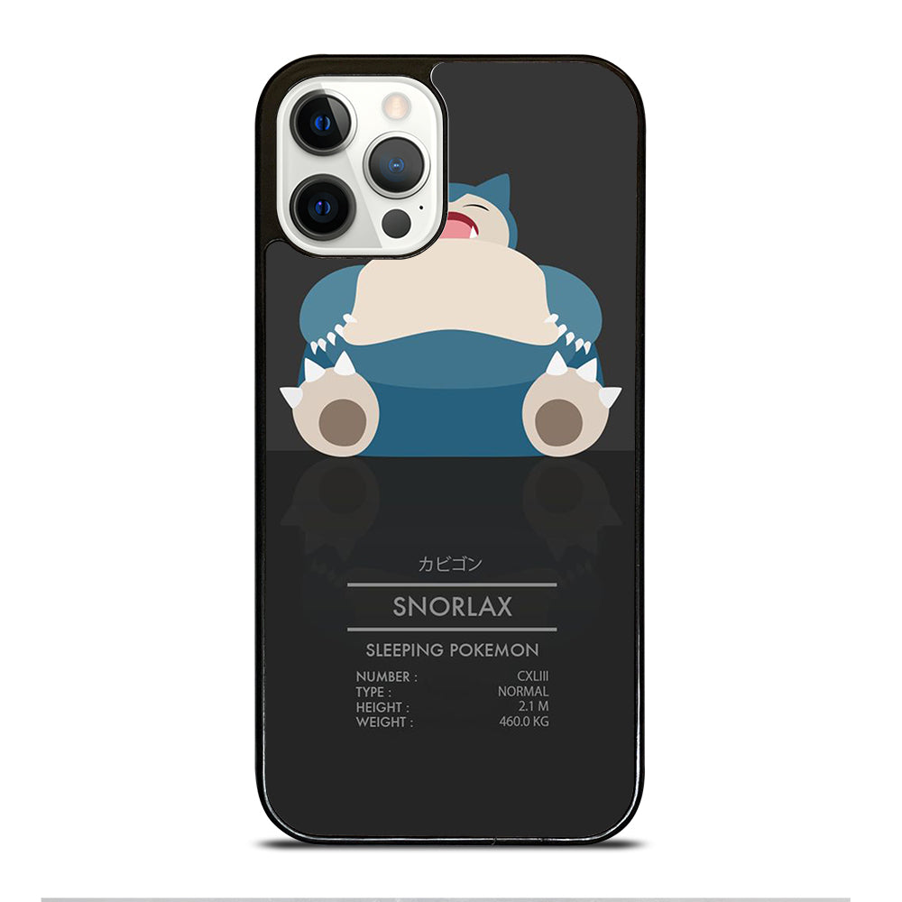 SNORLAX CUTE POKEMON iPhone 12 Pro Case Cover