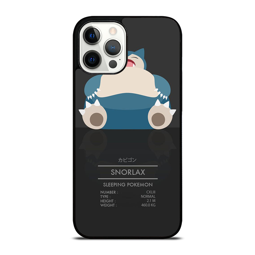 SNORLAX CUTE POKEMON iPhone 12 Pro Max Case Cover