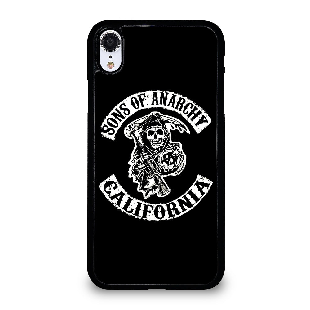 SONS OF ANARCHY BLACK LOGO 2 iPhone XR Case Cover