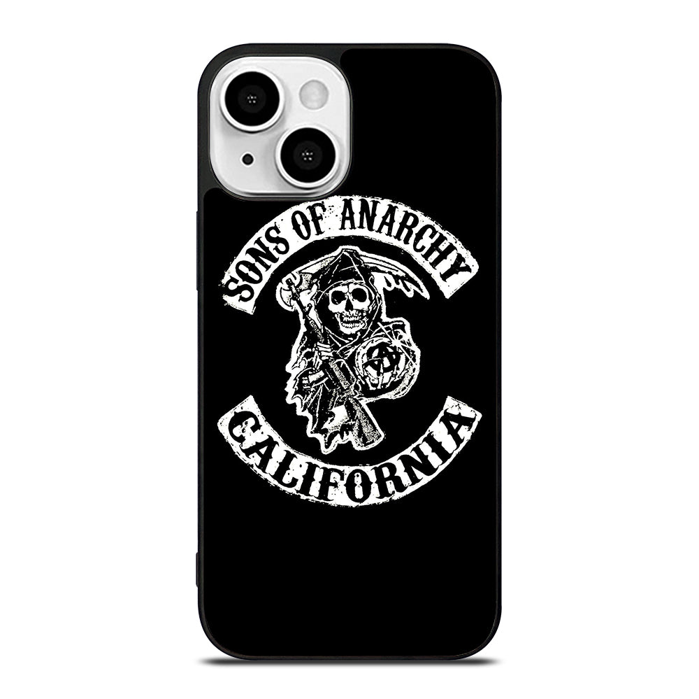 SONS OF ANARCHY BLACK LOGO 2 iPhone 13 Mini Case Cover