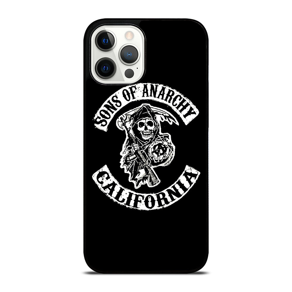 SONS OF ANARCHY BLACK LOGO 2 iPhone 12 Pro Max Case Cover
