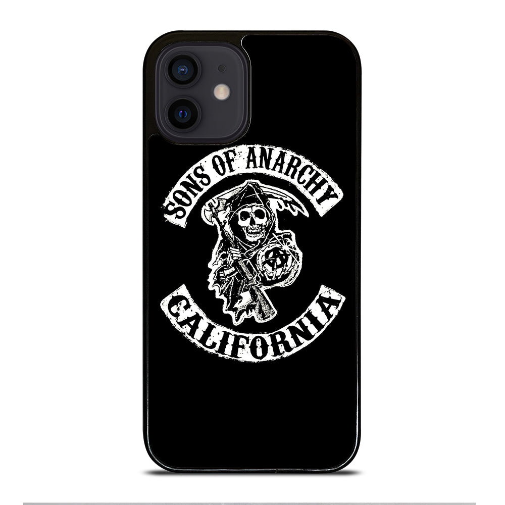 SONS OF ANARCHY BLACK LOGO 2 iPhone 12 Mini Case Cover