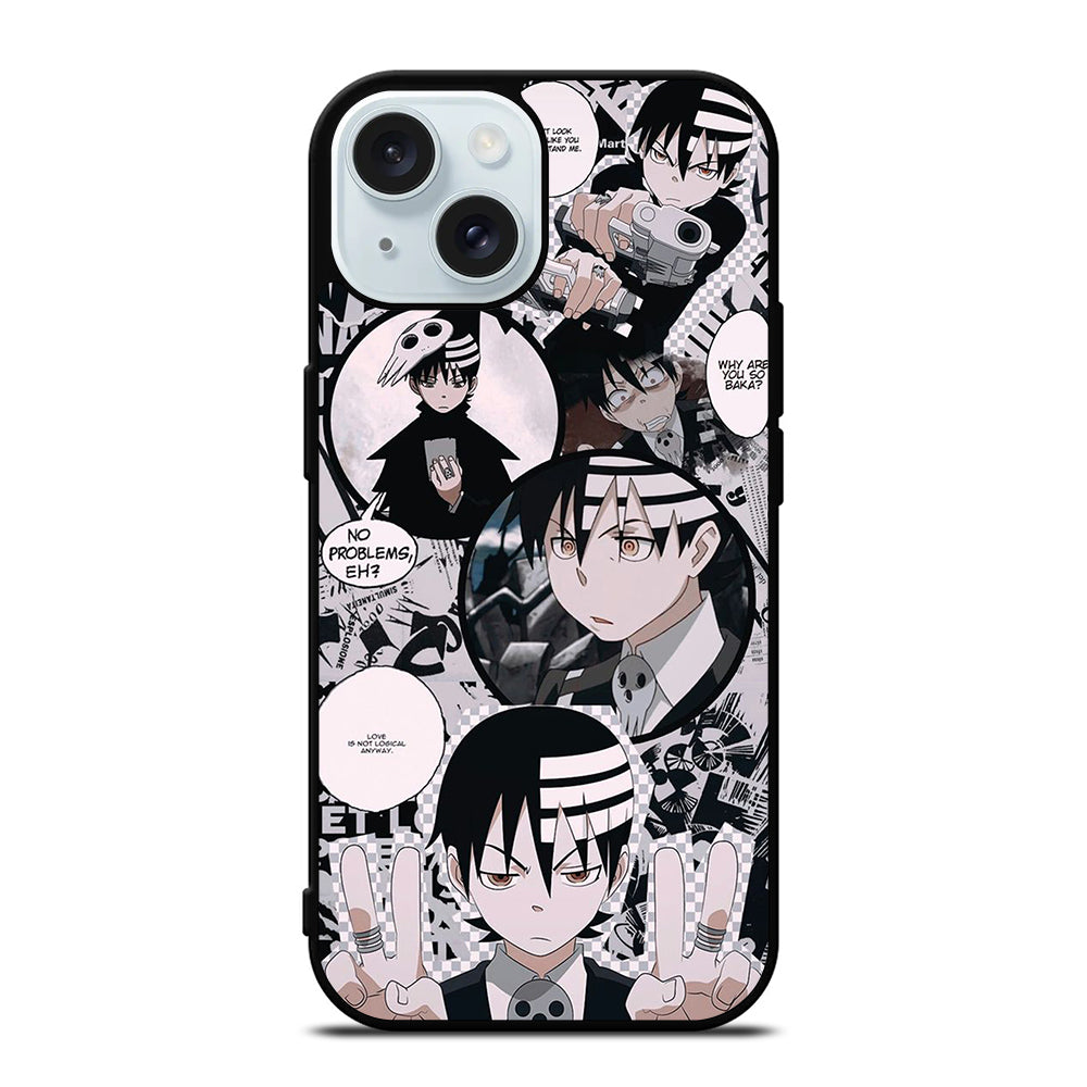SOUL EATER KID COLLAGE ANIME iPhone 15 Case Cover