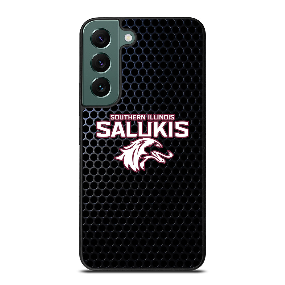SOUTHERN ILLINOIS SALUKIS METAL LOGO Samsung Galaxy S22 Case Cover
