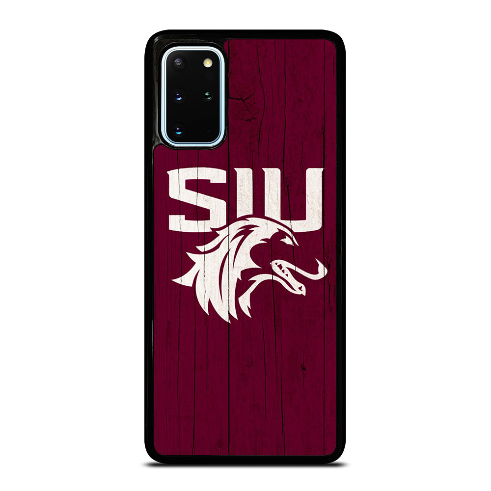 SOUTHERN ILLINOIS SALUKIS WOODEN LOGO Samsung Galaxy S20 Plus Case Cover