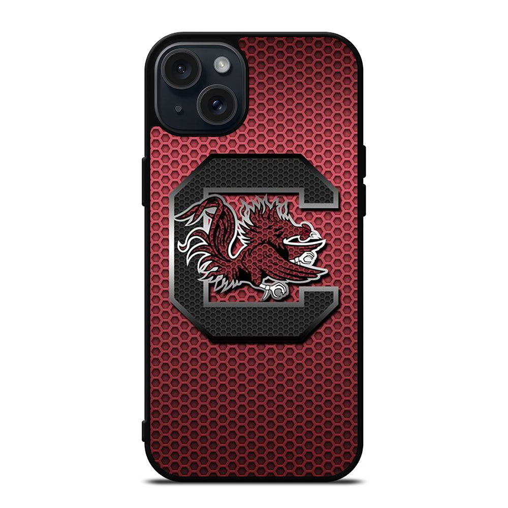 SOUTH CAROLINA GAMECOCKS PLATE LOGO iPhone 15 Plus Case Cover