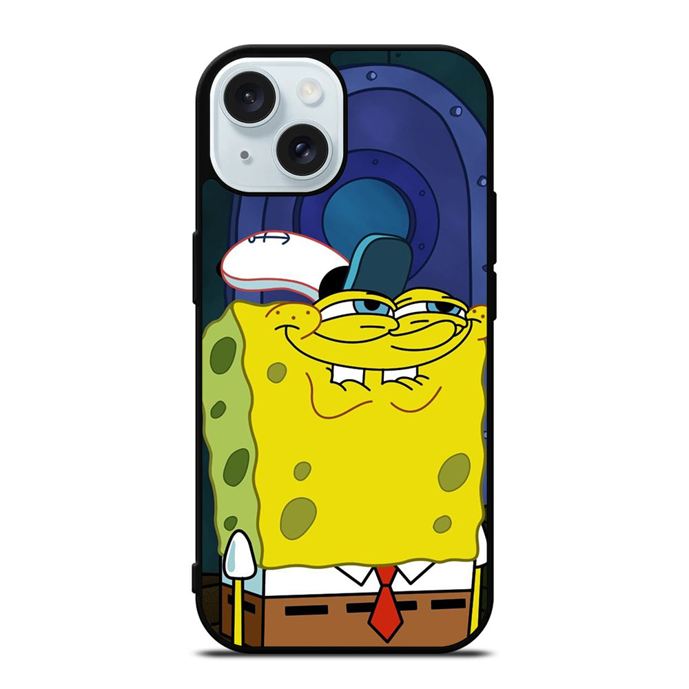 SPONGEBOB CARTOON iPhone 15 Case Cover
