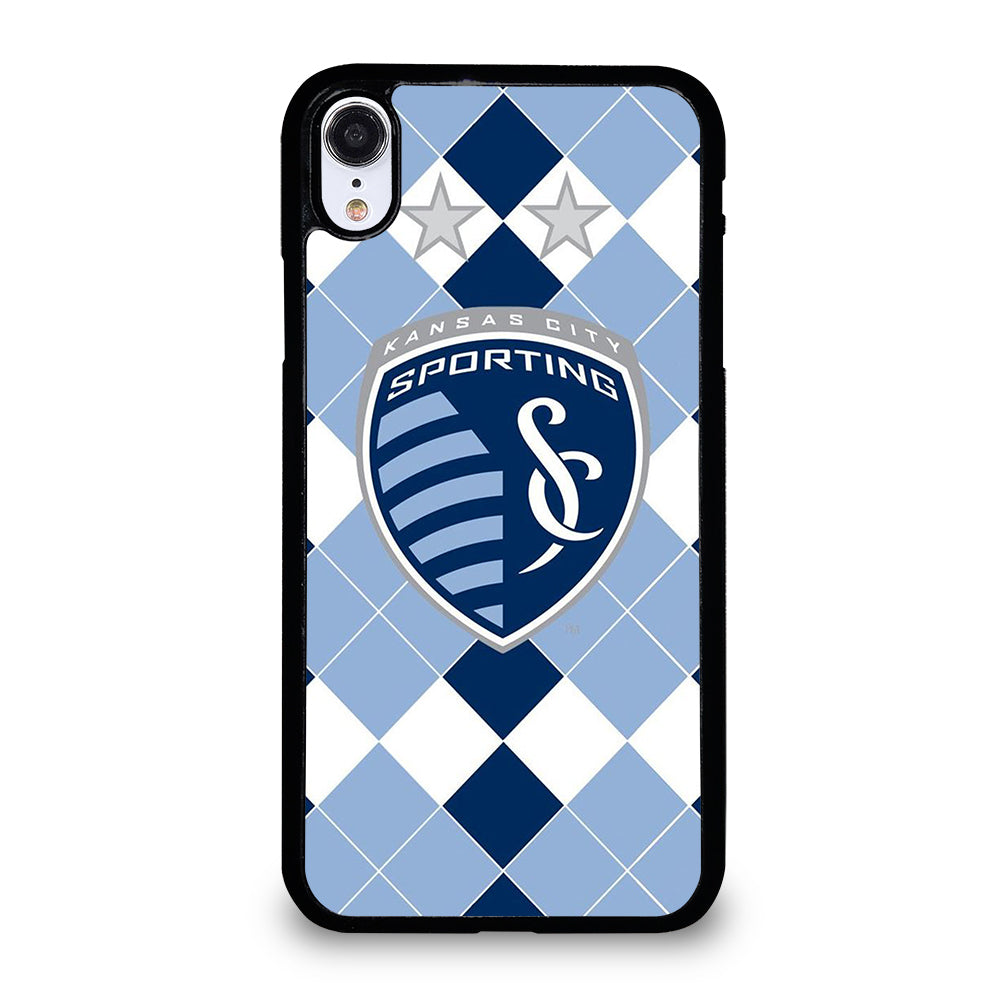 SPORTING KANSAS CITY LOGO FOOTBALL 2 iPhone XR Case Cover