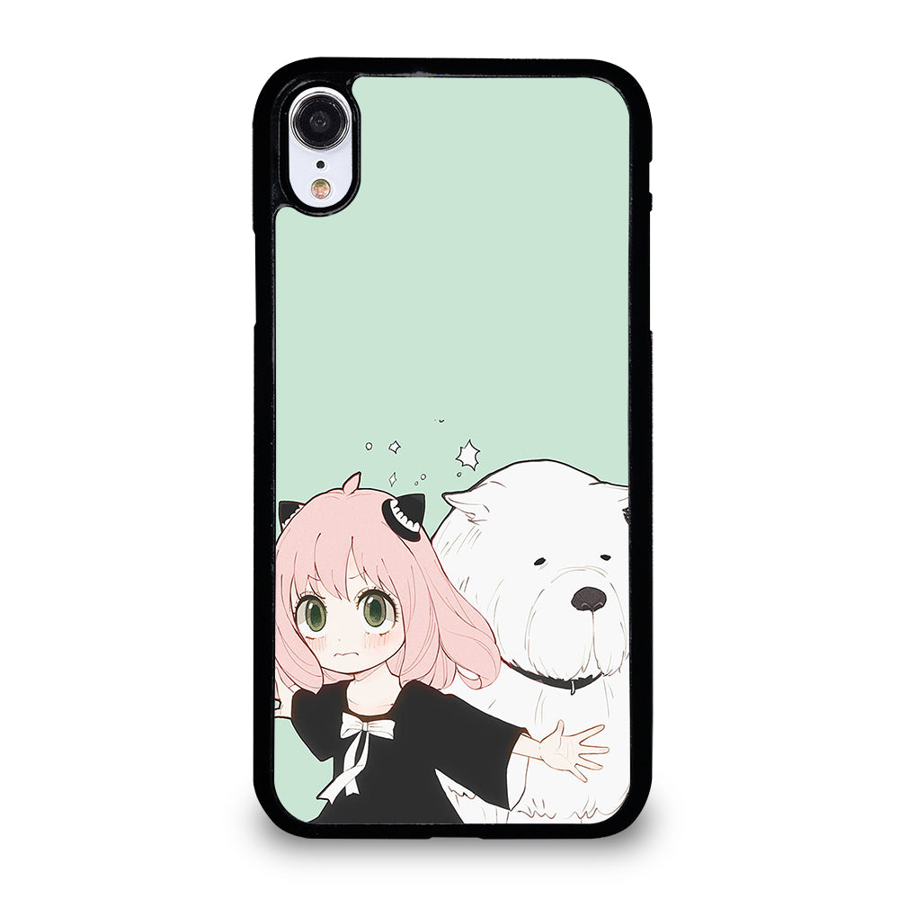 SPY X FAMILY ANYA AND BOND ANIME 3 iPhone XR Case Cover