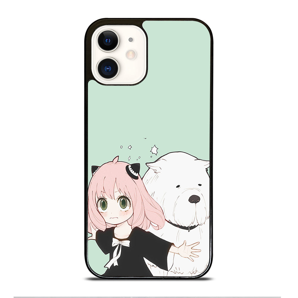 SPY X FAMILY ANYA AND BOND ANIME 3 iPhone 12 Case Cover