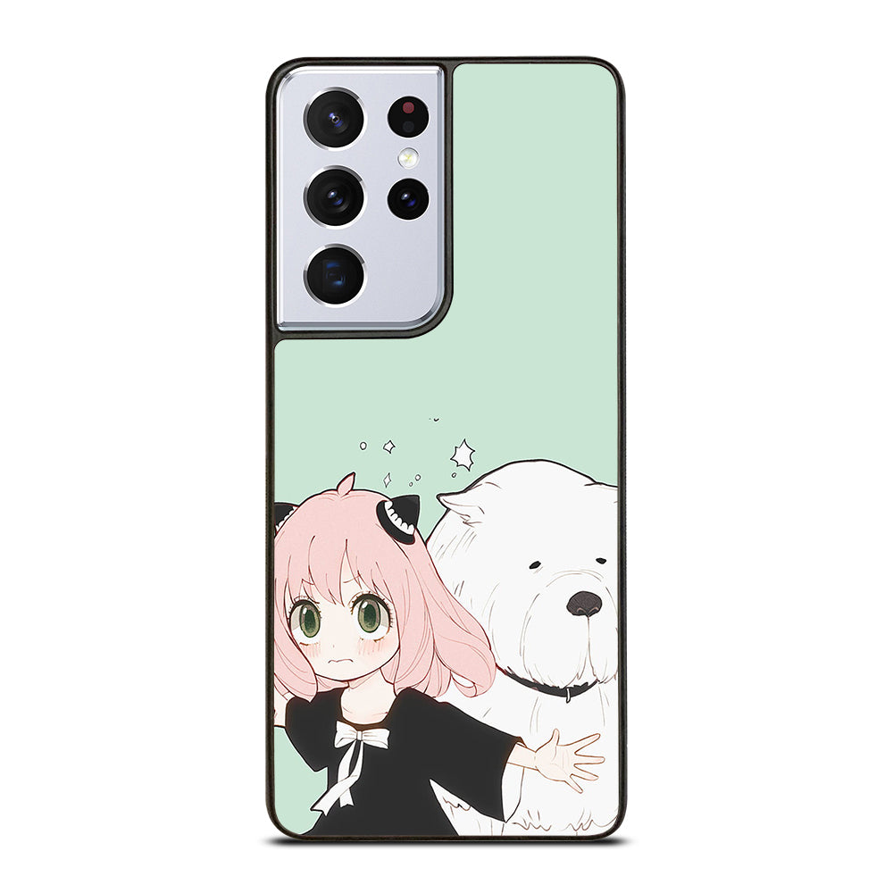 SPY X FAMILY ANYA AND BOND ANIME 3 Samsung Galaxy S21 Ultra Case Cover