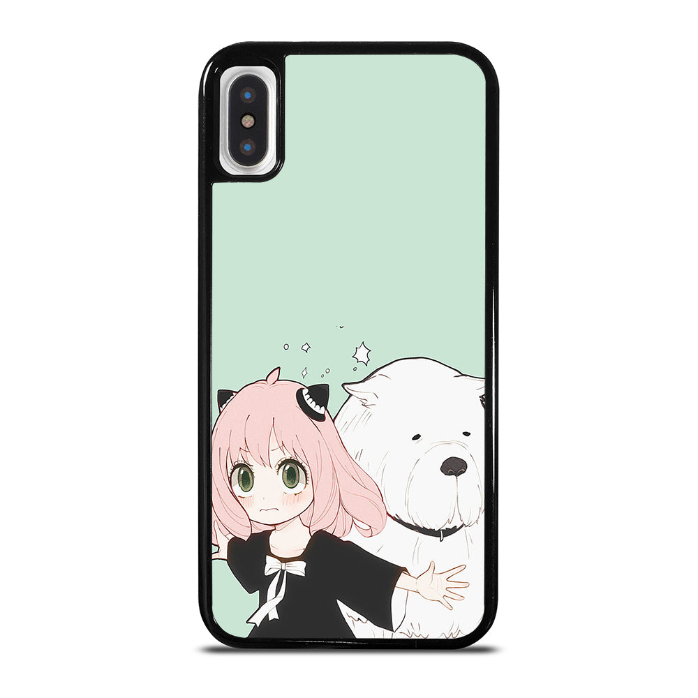 SPY X FAMILY ANYA AND BOND ANIME 3 iPhone X / XS Case Cover