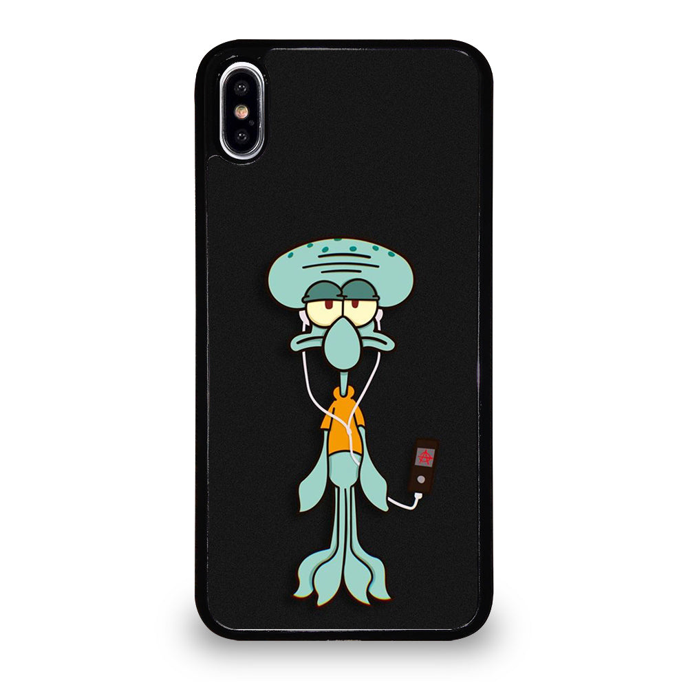 SQUIDWARD CARTOON 2 iPhone XS Max Case Cover